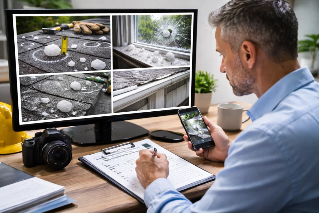 How to Document Hail Damage for an Insurance Claim 4